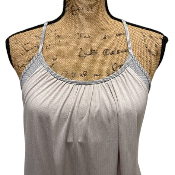 Lululemon No Limits Racerback Tank Top Athletic Built In Sports Bra Yoga Size 8 - Picture 2 of 6